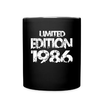 Limited Edition 1986 - Full Colour Mug - black - Front