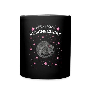 Kuschelshirt Ratte Rattenliebhaber Haustiere - Tasse einfarbig - Schwarz - Vorne