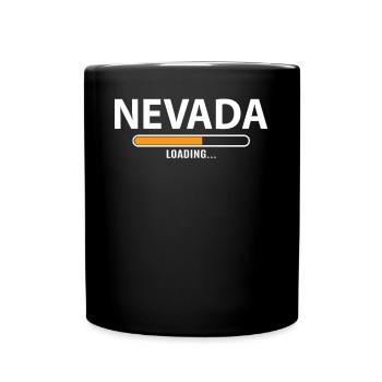 Cadeau de racine du Nevada - Mug uni - noir - Devant