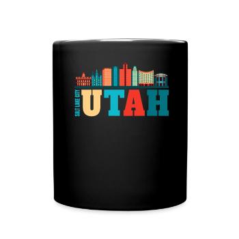 Utah - Mug uni - noir - Devant