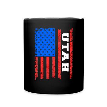 Utah - Mug uni - noir - Devant