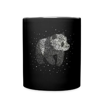 Panda Panda Bear Pandas Panda Bears Zoo Animal Gift - Mug uni - noir - Devant