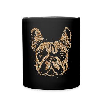 Frenchie Dog Propriétaire Français Bulldog Dogs - Mug uni - noir - Devant