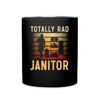 Totalement Rad Concierge Concierge De l’École Gardienne - Mug uni - noir - Devant