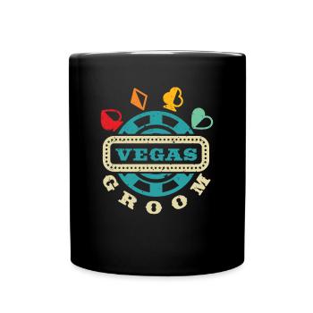 Las Vegas Groom Squad Vegas Mariage - Mug uni - noir - Devant