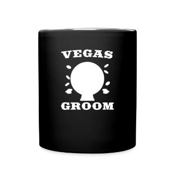 Las Vegas Groom Squad Vegas Wedding - Full Colour Mug - black - Front