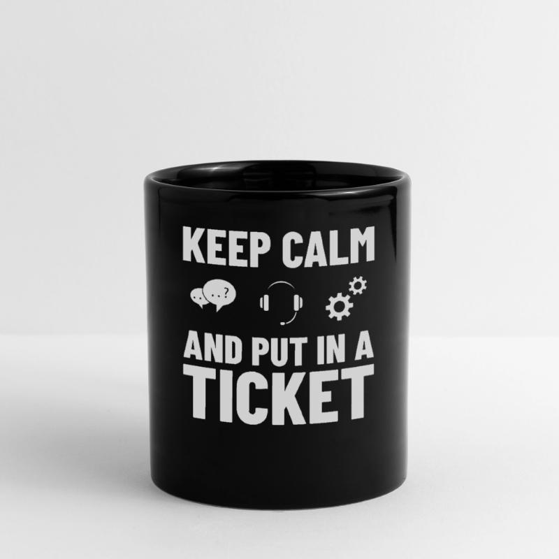 Tech Support IT Technical Assistance Helpdesk Full Colour Mug