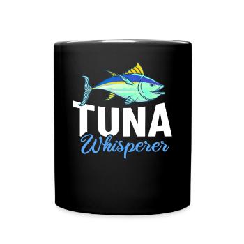 Thon rouge Pêcheur de thon rouge Grec - Mug uni - noir - Devant