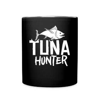 Thon rouge Pêcheur de thon rouge Grec - Mug uni - noir - Devant