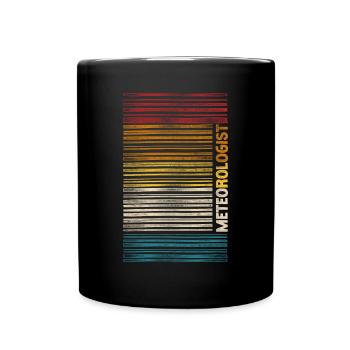 Météorologue Prévisions météorologiques - Mug uni - noir - Devant