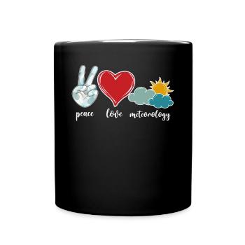 Meteorologist Weather Forecast - Full Colour Mug - black - Front
