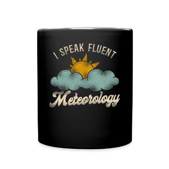 Météorologue Prévisions météorologiques - Mug uni - noir - Devant