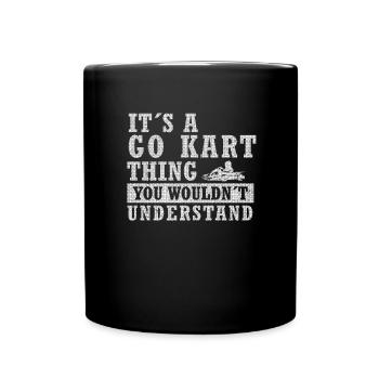 Go Kart Hobby Racing Go kart driver Go-kart dicton - Mug uni - noir - Devant