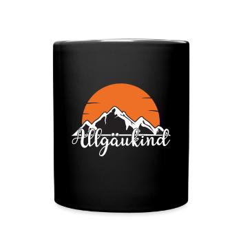 Allgäu Child Hiking Outdoor Mountains - Full Colour Mug - black - Front