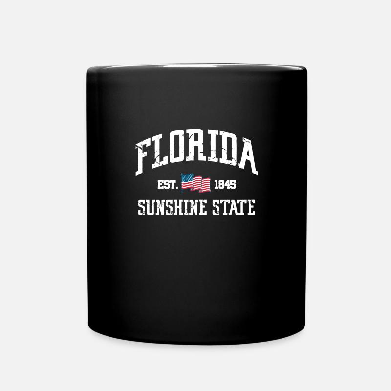 Florida - Tasse einfarbig - Schwarz