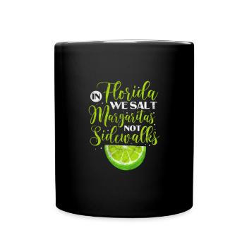 Floride Usa Miami America Cadeau de voyage de vacances - Mug uni - noir - Devant