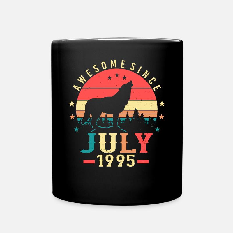 Geboren Im Juli 1995 - Tasse einfarbig - Schwarz