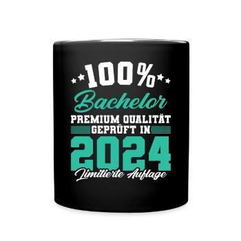 Bachelor 2024 Limitierte Auflage - Tasse einfarbig - Schwarz - Vorne