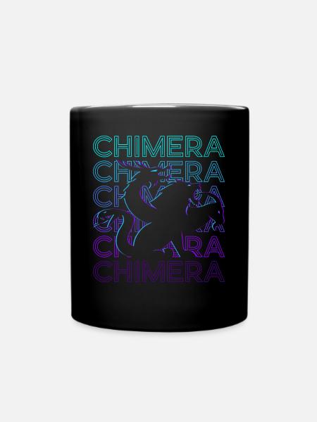 Chimère Mythologie Grecque Antique Rétro Cadeau - Mug uni - noir