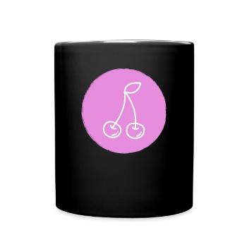 Cherry - Full Colour Mug - black - Front