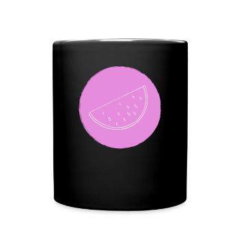 Watermelon - Full Colour Mug - black - Front