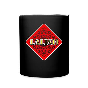 I liebe Yezidi / Ezidi Lalish Nurani - Tasse einfarbig - Schwarz - Vorne