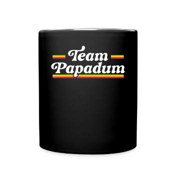 Team Papadum Onam Festival India Indian Kerala - Full Colour Mug - black - Front