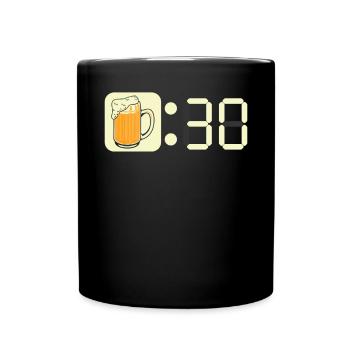 Beeraholic Beer Festival Buveur de bière - Mug uni - noir - Devant