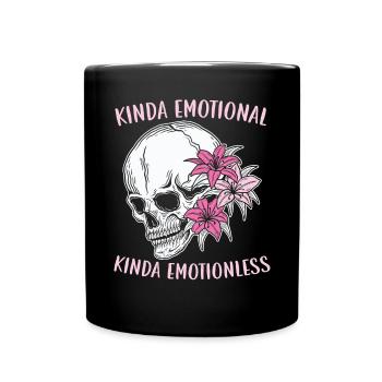 Une sorte d’émotion, une santé mentale sans émotion - Mug uni - noir - Devant