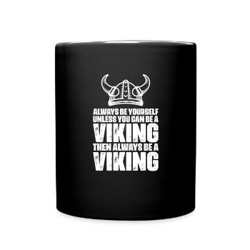 Viking Viking Vikings Odin Walhalla Cadeau - Mug uni - noir - Devant