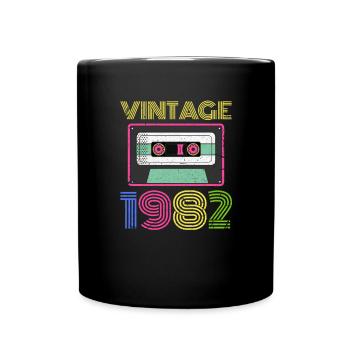 1982 - Full Colour Mug - black - Front
