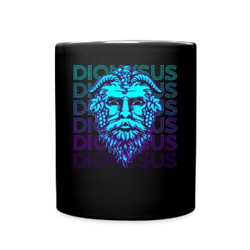 Dionysos Griechischer Gott Antike Griechische Myth - Tasse einfarbig - Schwarz - Vorne