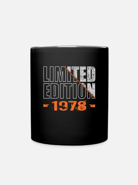 Limited Edition 1978 - Tasse einfarbig - Schwarz