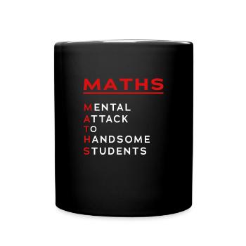 Pi Math Student Mathematician - Full Colour Mug - black - Front