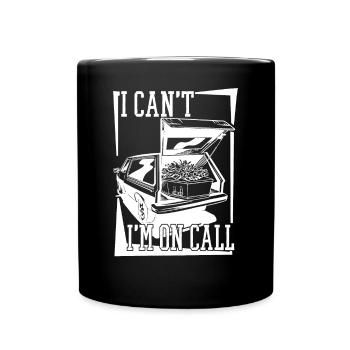 Cimetière spécialisé funéraire Cimetière jardinier - Mug uni - noir - Devant