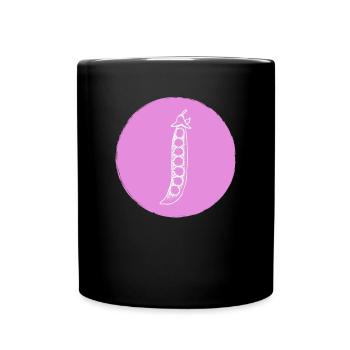 Peas - Full Colour Mug - black - Front