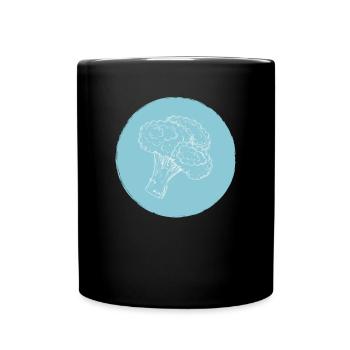 Broccoli - Full Colour Mug - black - Front
