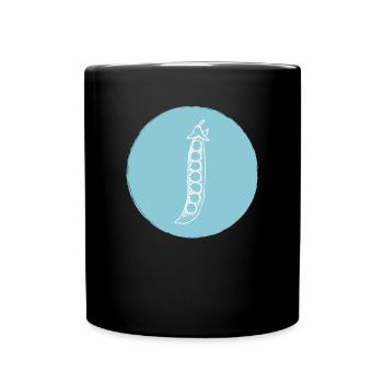 Peas - Full Colour Mug - black - Front
