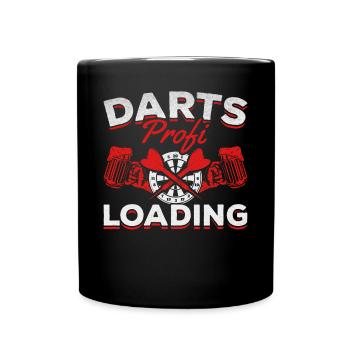 Darts Professional Loading Darts Player Darts Jeu de fléchettes - Mug uni - noir - Devant
