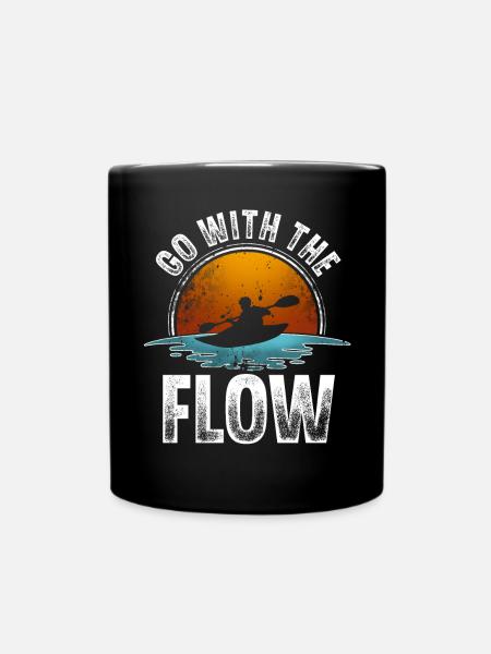 Kayak Kayaker Kayaker - Full Colour Mug - black