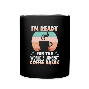 Retraite Idée cadeau Retraite Collègue de travail - Mug uni - noir - Devant