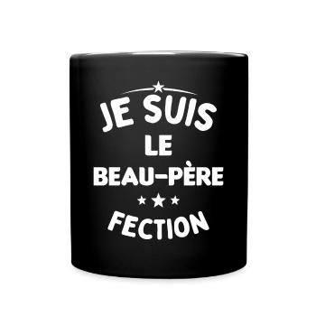 Je suis Le Beau Père-Fection - Mug uni - noir - Devant