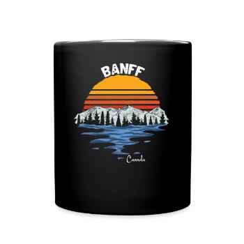 Parc national Banff Alberta Canada - Mug uni - noir - Devant