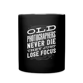 Photographe Photographie Anciens Photographes - Mug uni - noir - Devant