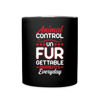 Unforgettable moments in everyday life - Animal Inspector - Full Colour Mug - black - Front