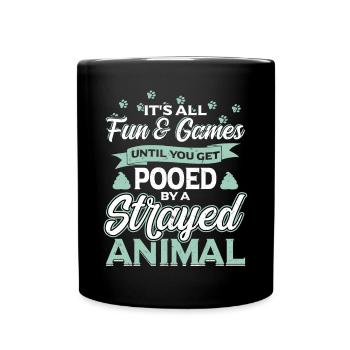 Animal Welfare Officer - Full Colour Mug - black - Front