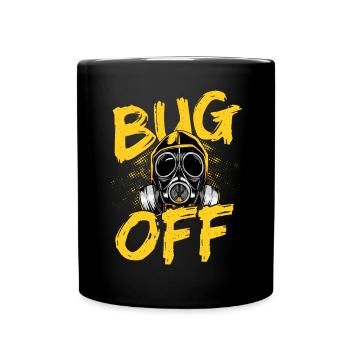 Pest Control Technician Design For - Full Colour Mug - black - Front