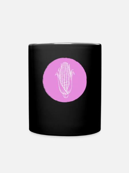 Mais - Tasse einfarbig - Schwarz