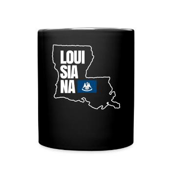 Louisiane Home Travels Cadeau - Mug uni - noir - Devant