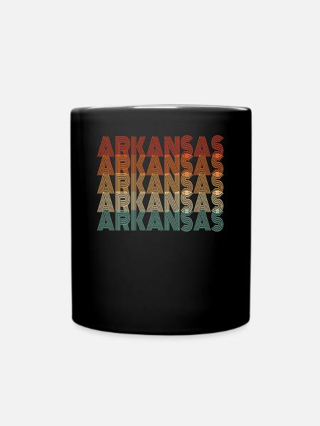 Arkansas haus geschenk - Tasse einfarbig - Schwarz